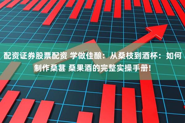 配资证券股票配资 学做佳酿：从桑枝到酒杯：如何制作桑葚 桑果酒的完整实操手册!